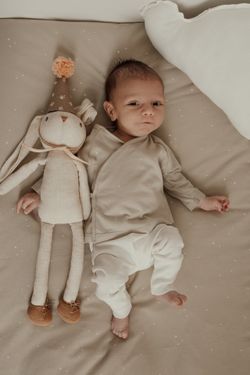 Cotton newborn outfit (Jacket + leggings) - Sonpetit