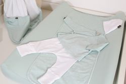 Cotton newborn outfit (Jacket + leggings) - Sonpetit