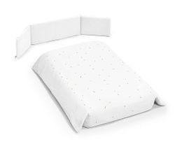 Nordic set + protector + bottom sheet tencel 90x50