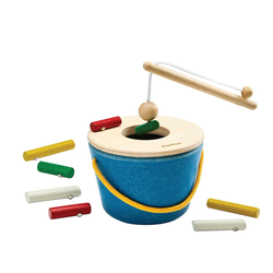 Cubo de pescar los troncos Montessori - Plan Toys