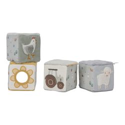Cubes mous empilables Little Dutch