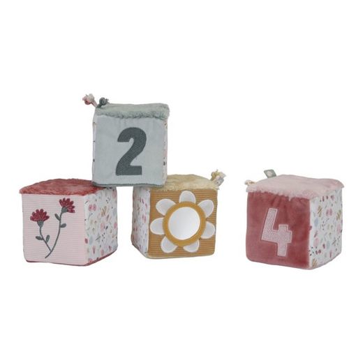 Cubos de empilhar macios da Little Dutch