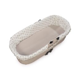 Capa para berço com elástico e lençol ajustável Botton Walking Mum