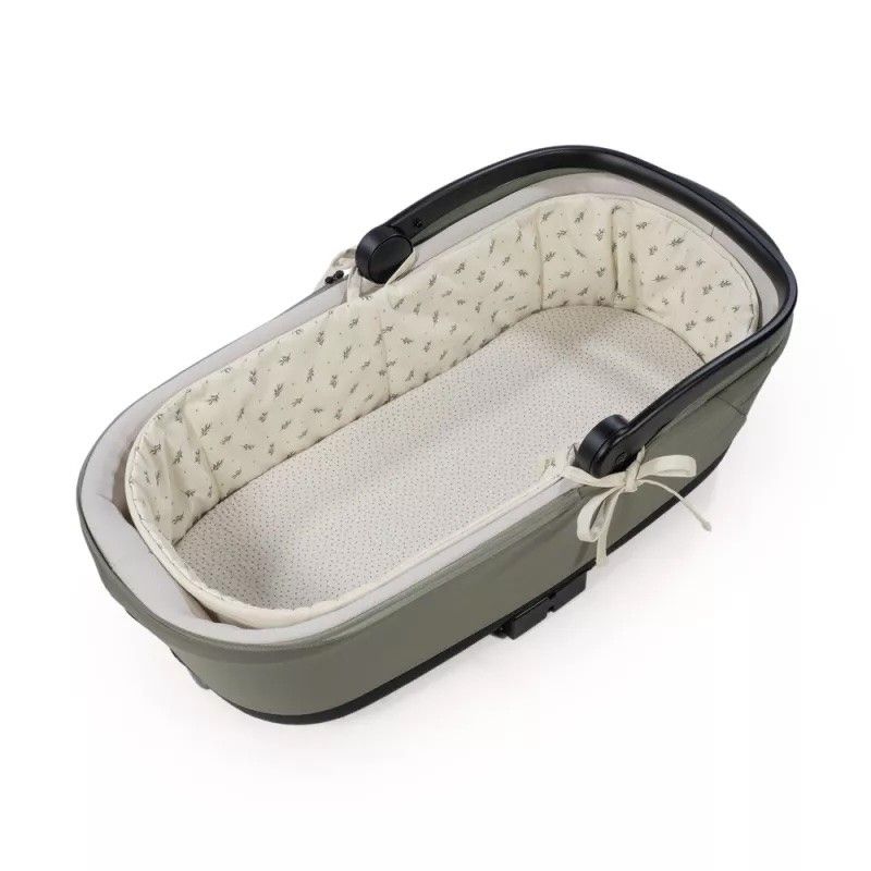 Cubre capazo con varillas y bajera ajustable Mimosa Rosa