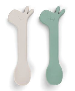 Colher de silicone 2 un. Feito por Deer