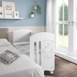 Cuna 120x60 SWEET BEAR BASIC Blanco Micuna