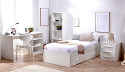 Cuna convertible 140x70 con somier nido Padova IKID