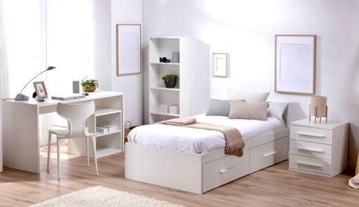 Cuna convertible 140x70 con somier nido Padova IKID