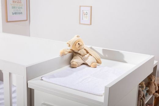 Cuna convertible 140x70 con somier nido Padova IKID