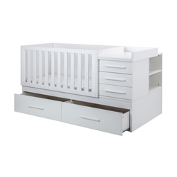 Cuna convertible 140x70 con somier nido Padova IKID