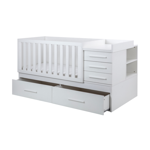 Cuna convertible 140x70 con somier nido Padova IKID