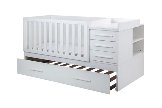 Cuna convertible 140x70 con somier nido Padova IKID