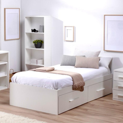 Cuna convertible 140x70 con somier nido Padova IKID