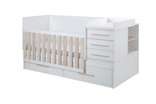 Cuna convertible 140x70 con somier nido Padova IKID