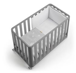 Co-sleeping cot DOCO Sleeping GRAY 120x60 - Complete