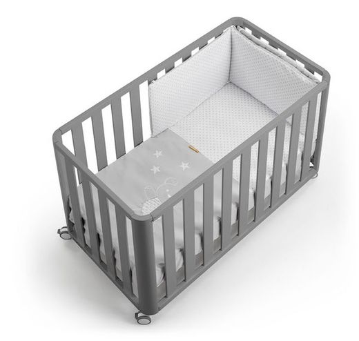 Co-sleeping cot DOCO Sleeping GRAY 120x60 - Complete