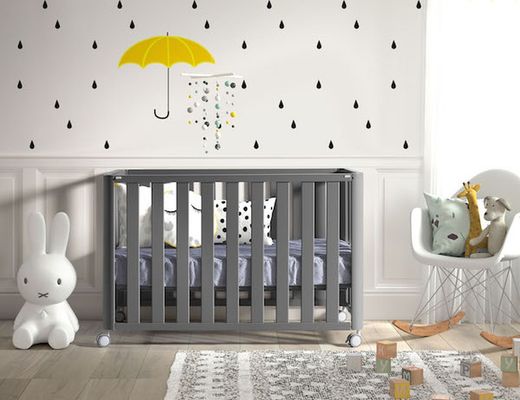 Co-sleeping cot DOCO Sleeping GRAY 120x60 - Complete