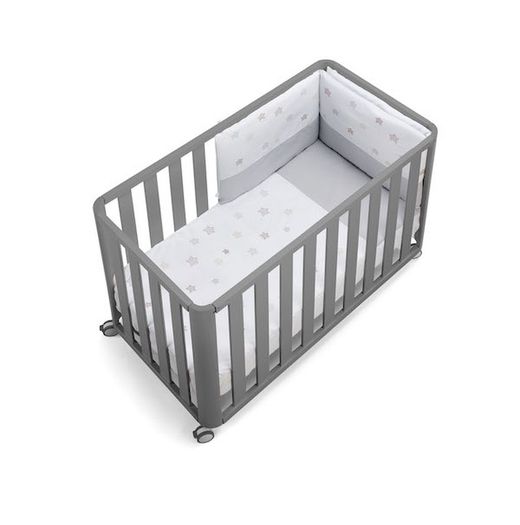 Co-sleeping cot DOCO Sleeping GRAY 120x60 - Complete