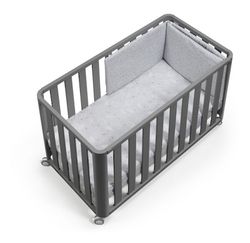 Co-sleeping cot DOCO Sleeping GRAY 120x60 - Complete