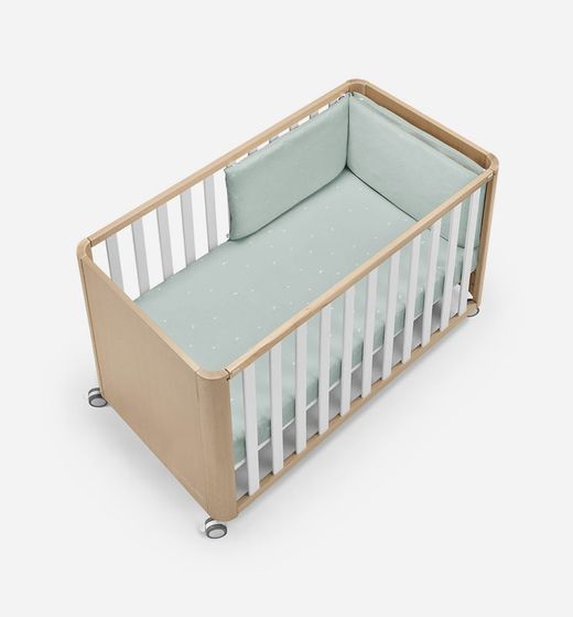 Lettino accogliente DOCO Sleeping WOOD 120x60 - Completo