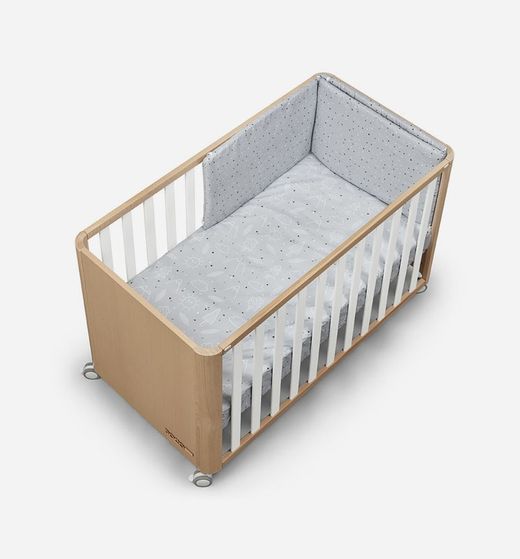 Lettino accogliente DOCO Sleeping WOOD 120x60 - Completo