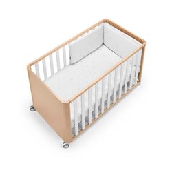 Lettino accogliente DOCO Sleeping WOOD 120x60 - Completo