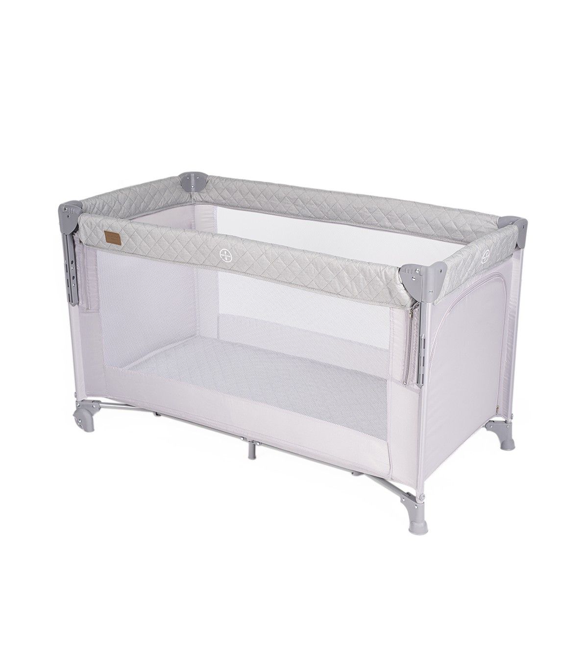 Cuna de viaje colecho Trend Olmitos dark grey