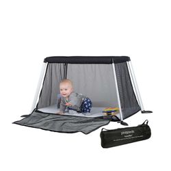 Phil and Teds Traveler V4 travel cot in black