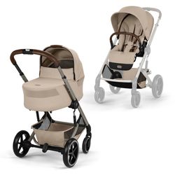 Cybex Balios S Lux con capazo plegable