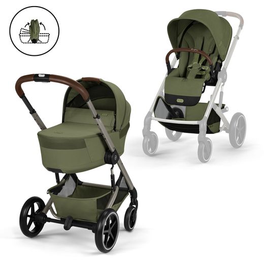 Cybex Balios S Lux amb cabàs plegable