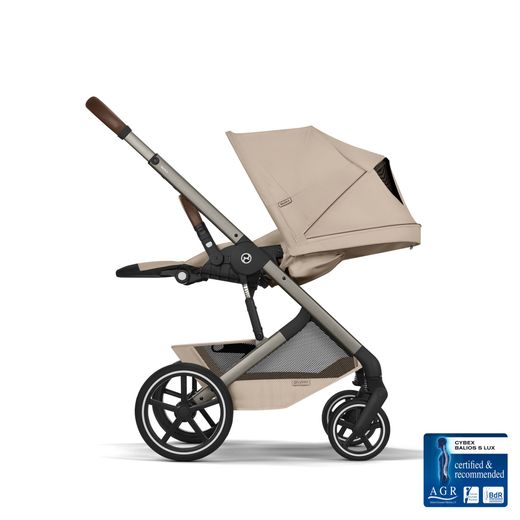 Cybex Balios S Lux con capazo plegable