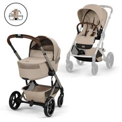 Cybex Balios S Lux con capazo plegable