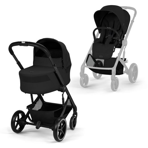 Cybex Balios S Lux con capazo plegable