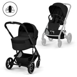 Cybex Balios S Lux con capazo plegable