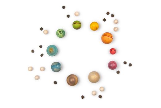 Dear Univers - Grapat (Planets, moons and wooden stars)