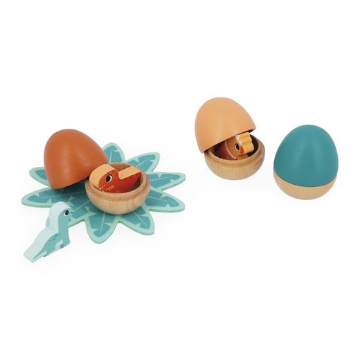 Dino - huevos sorpresa dinosaurio Janod