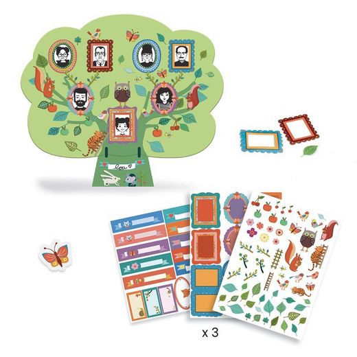 Fai da te Il mio albero genealogico Djeco