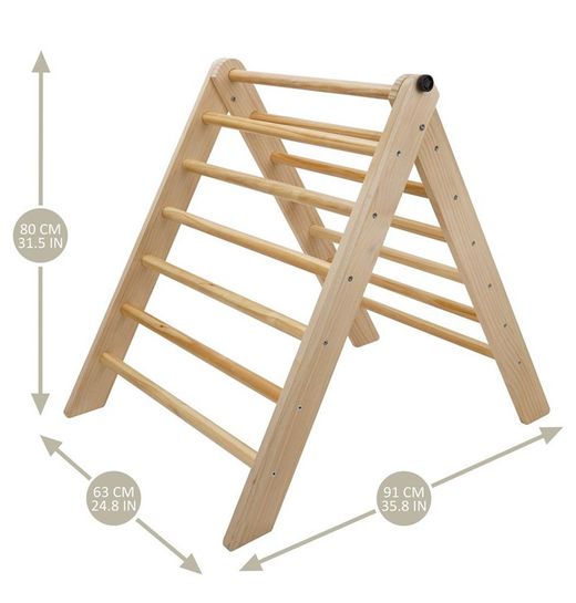 Triangolo da arrampicata DUO 2 in 1 Montessori 509 Crew