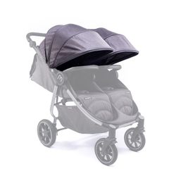 Easy Twin 4 PACK com REDES REVERSÍVEIS - CHASSIS PRATA