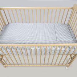 Edredón + bajera + almohada cuna 120x60 tog 2.5 Praliné Walking Mum