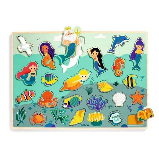 Nestable Puzzlo Sea Djeco