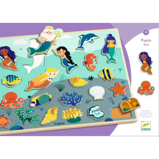 Nestbarer Puzzlo Sea Djeco