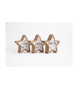 Estrella personalitzable amb kit de lletres - piles