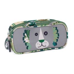 Les Deglingos two zipper case