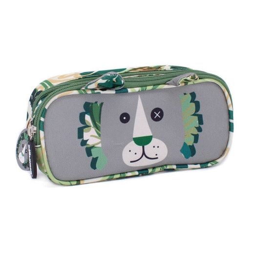 Les Deglingos two zipper case