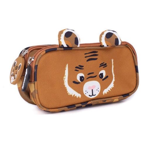 Les Deglingos two zipper case