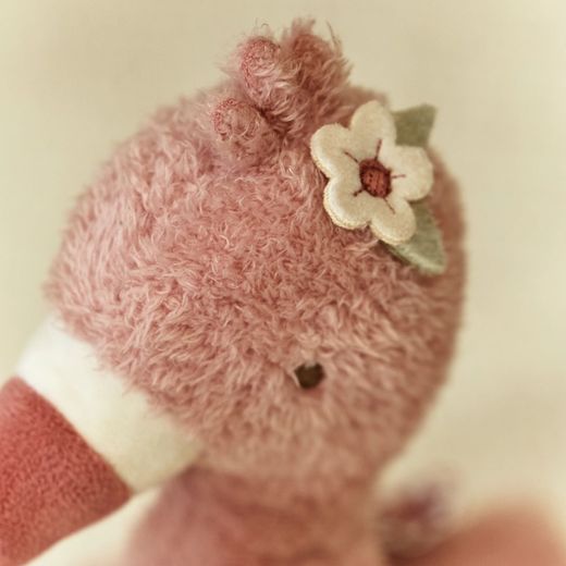 Flamenc de peluix 35cm Safari Little Dutch
