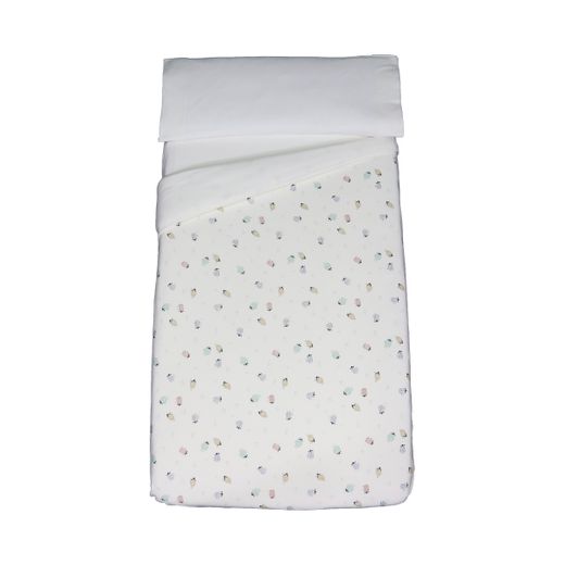 Funda nórdica para cuna/maxicuna estampada algodón orgánico - Sonpetit
