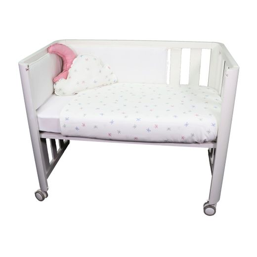 Bedruckter Bettbezug für Mini-Kinderbett, Bio-Baumwolle - Sonpetit