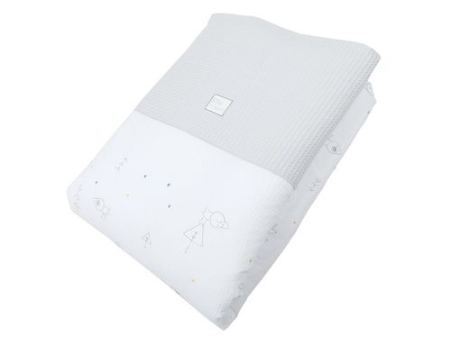 Copripiumino reversibile per culla mini - imbottitura non inclusa - Little House